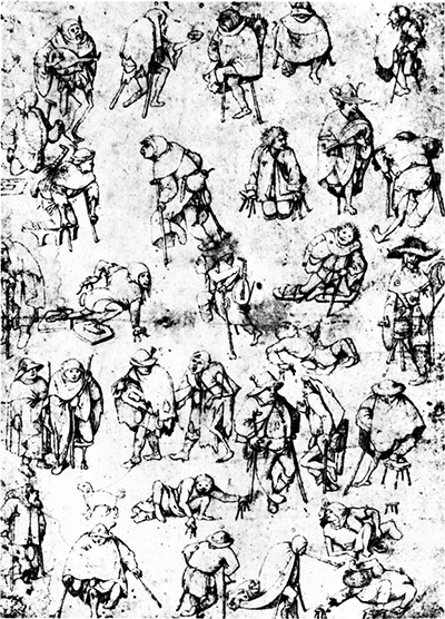 Cripples Study Hieronymus Bosch